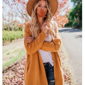 VICI Mustard Cardigan